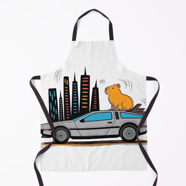 Item preview, Vintage Classic Car T-Shirt Capybara Fun designed and sold by PrintCarClub.