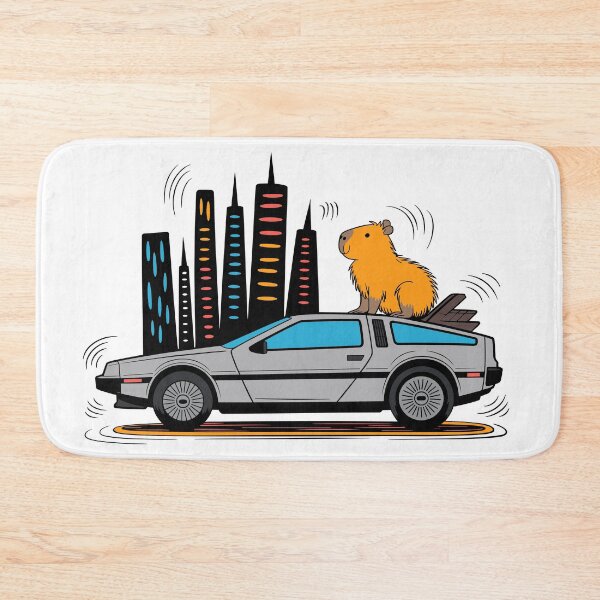 Item preview, Vintage Classic Car T-Shirt Capybara Fun designed and sold by PrintCarClub.