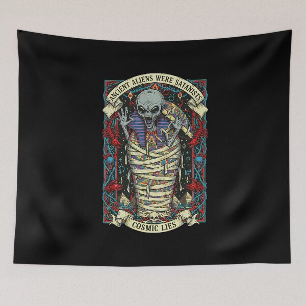 Item preview, Ancient Aliens Were Satanists designed and sold by CoffinsArt.