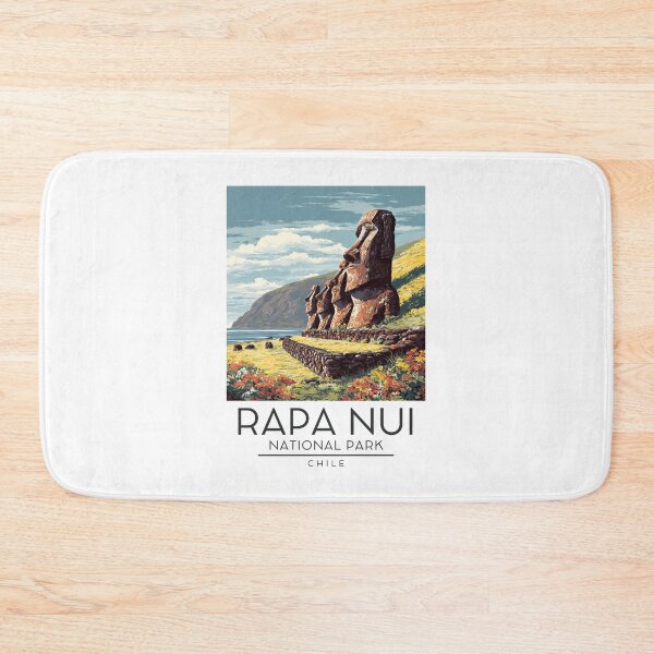 Item preview, Rapa Nui National Park - Chile - Easter Island  designed and sold by GoodOldVintage.
