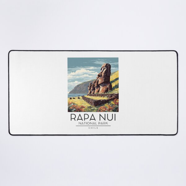 Item preview, Rapa Nui National Park - Chile - Easter Island  designed and sold by GoodOldVintage.