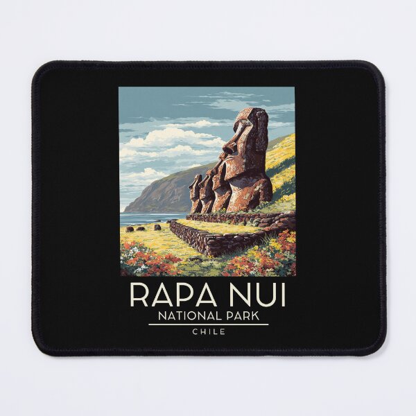 Item preview, Rapa Nui National Park - Chile - Easter Island  designed and sold by GoodOldVintage.