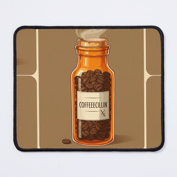 Item preview, COFFEEECILLIN – Prescription Strength Energy designed and sold by YonizaStudio.