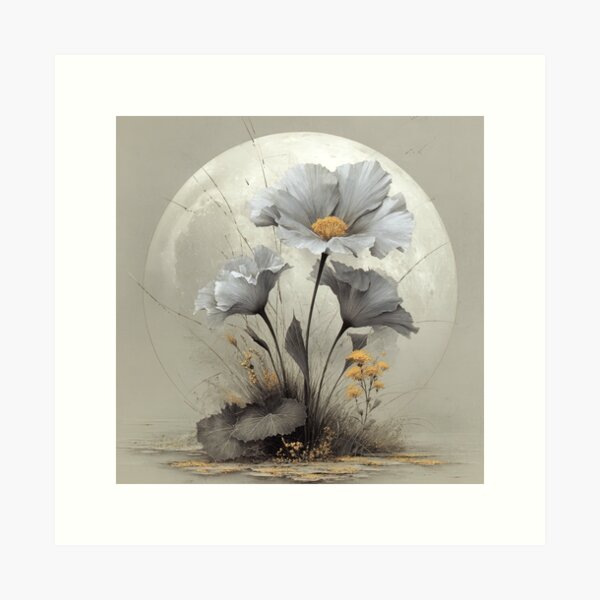 Item preview, The Silence That Blooms in Moonlight designed and sold by bloorose.
