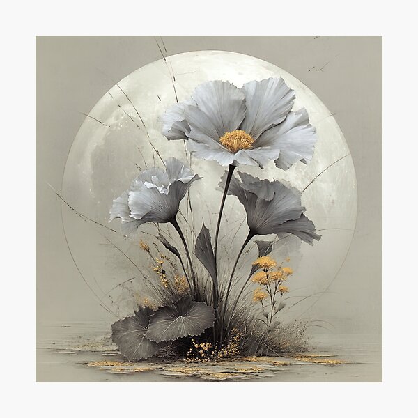 Item preview, The Silence That Blooms in Moonlight designed and sold by bloorose.