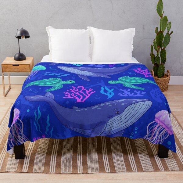 Item preview, Enchanting Ocean Life Pattern designed and sold by MySignatureItems.