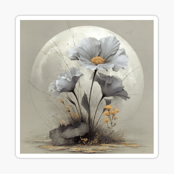 Item preview, The Silence That Blooms in Moonlight designed and sold by bloorose.