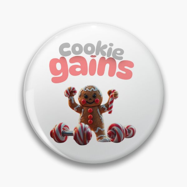 Artikelvorschau, Cookie Gains – Weihnachtsfitness entworfen und verkauft von amalgamateyou.