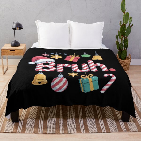 Item preview, Bruh Funny Christmas 2025 Red Plaid Teens Boys Kids Xmas Pajamas designed and sold by Gogetgiggles.