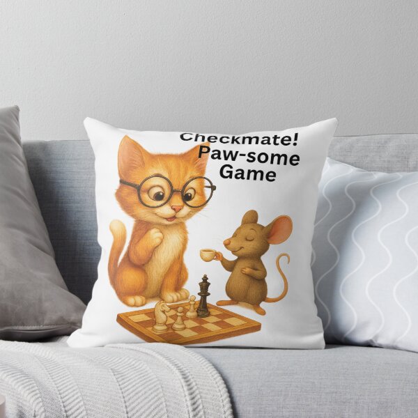 Item preview, Playful Cat and Mouse – Whimsical Animal Friends Design-2 designed and sold by Mindful56.