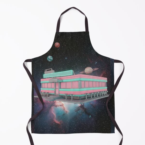 Item preview, COSMIC DINER - RETRO FUTURE STYLE designed and sold by YonizaStudio.