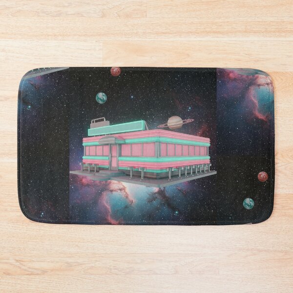 Item preview, COSMIC DINER - RETRO FUTURE STYLE designed and sold by YonizaStudio.