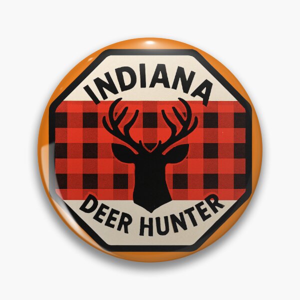 Item preview, Indiana Deer Hunter designed and sold by Broken Antler Designs .