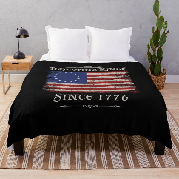 Item preview, Rejecting Kings Since 1776 – Patriotic Political Protest  designed and sold by The Junto Shop.
