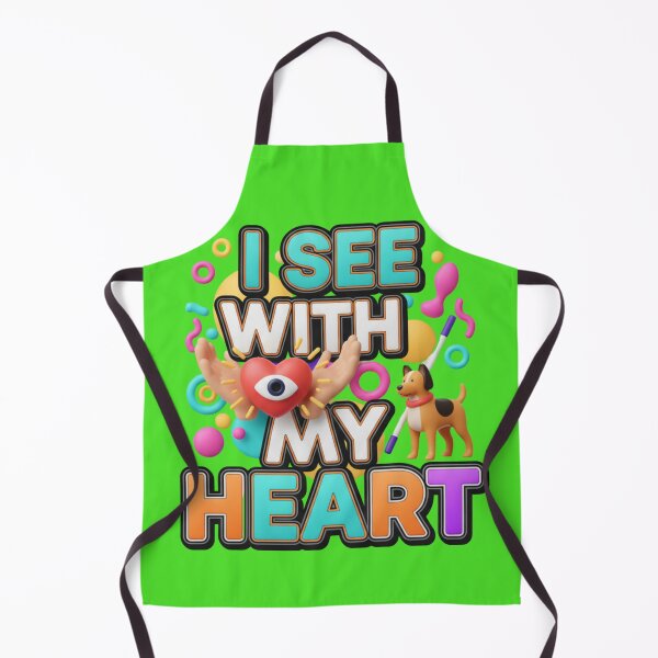 Item preview, I See With My Heart – Blind Awareness Inspirational Design designed and sold by TrackinDaTrends.