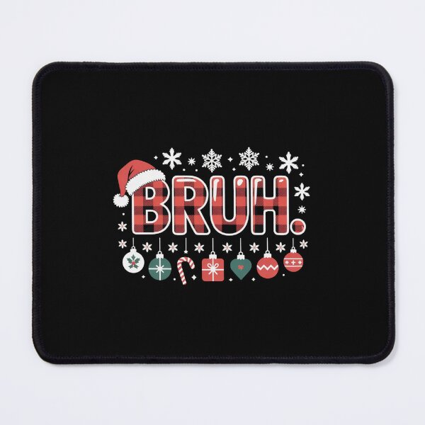 Item preview, Bruh Funny Christmas 2025 Red Plaid Teens Boys Kids Xmas Pajamas designed and sold by Gogetgiggles.