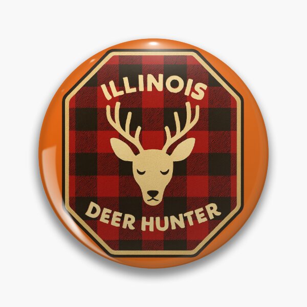 Item preview, Illinois Deer Hunter  designed and sold by Broken Antler Designs .