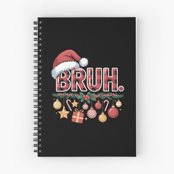 Item preview, Bruh Funny Christmas 2025 Red Plaid Teens Boys Kids Xmas Pajamas designed and sold by Gogetgiggles.