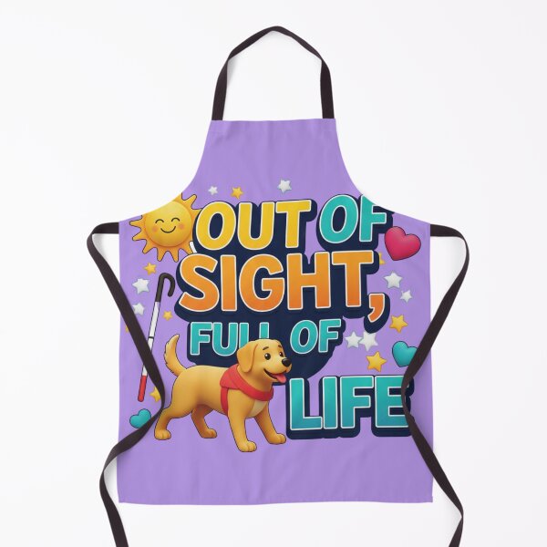 Item preview, Out of Sight Full of Life | Blind Awareness Empowerment designed and sold by TrackinDaTrends.