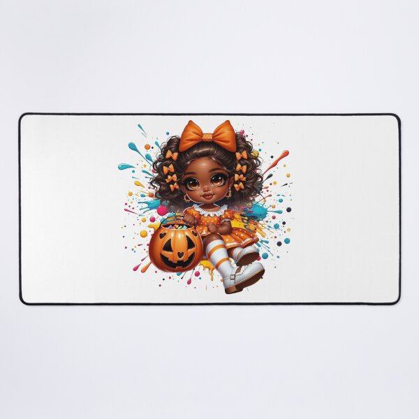 Item preview, Happy Melanin Girl Halloween Pumpkin Costume designed and sold by Lulunza.
