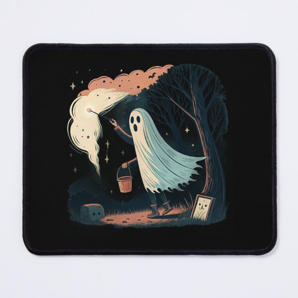 Item preview, “The Ghost Painter – Spooky Art for Halloween” designed and sold by VETRO⭐.