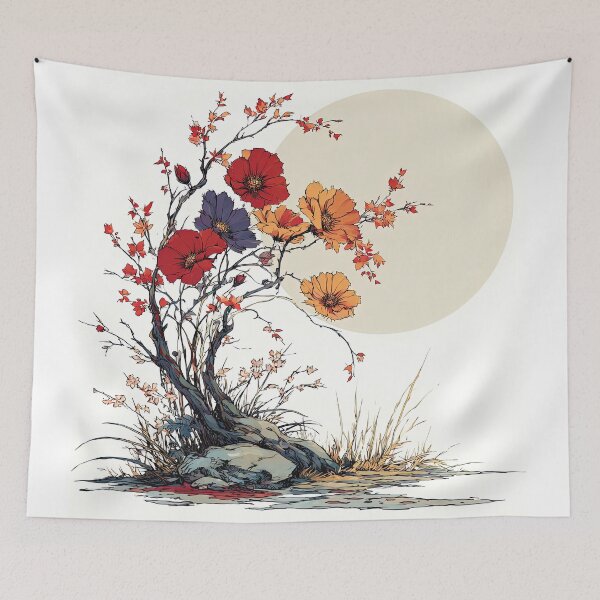 Item preview, Rooted in Flame, Crowned by Light designed and sold by bloorose.
