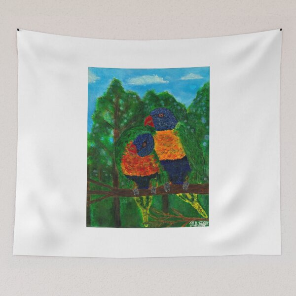 Item preview, Preening Lorikeets  designed and sold by jaidos420.