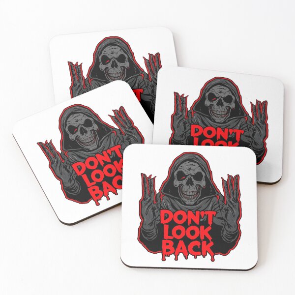 Item preview, Halloween Horror Grim Reaper - Don't Look Back Scary Skull Design designed and sold by EchoPrint Co..