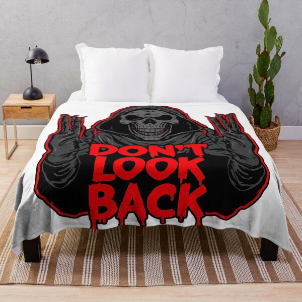 Item preview, Halloween Horror Grim Reaper - Don't Look Back Scary Skull Design designed and sold by EchoPrint Co..