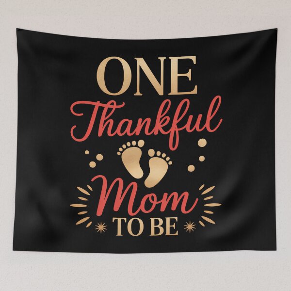 Item preview, Thanksgiving Pregnancy Announcement Thankful Family designed and sold by WalshDrawnLaugh.