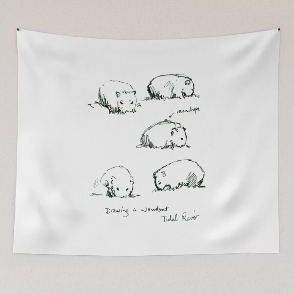 Item preview, Drawing a Wombat, Tidal River designed and sold by Paula Peeters.