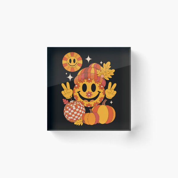 Item preview, Thanksgiving Smile Peace Disco Fall designed and sold by WalshDrawnLaugh.