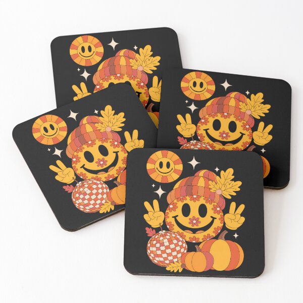 Item preview, Thanksgiving Smile Peace Disco Fall designed and sold by WalshDrawnLaugh.