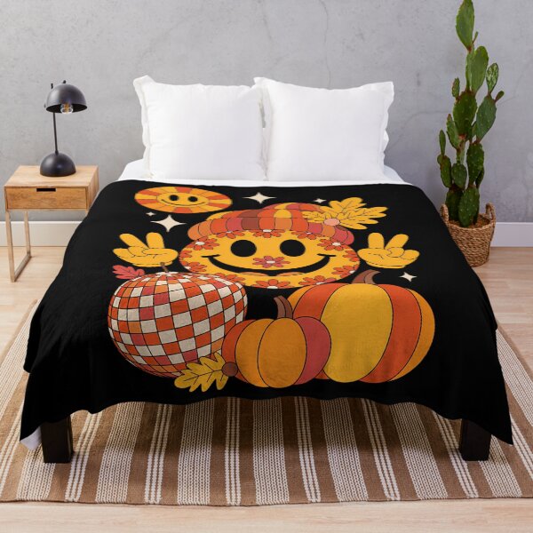 Item preview, Thanksgiving Smile Peace Disco Fall designed and sold by WalshDrawnLaugh.