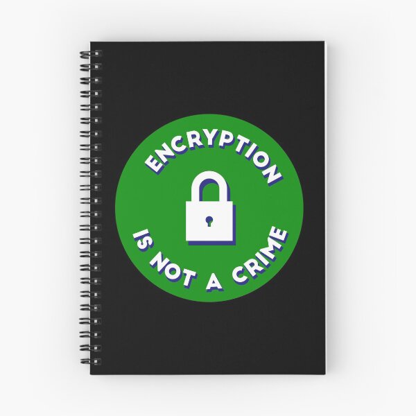 Item preview, Encryption is not a crime - Circular - Green designed and sold by MOREDANKMEMES.