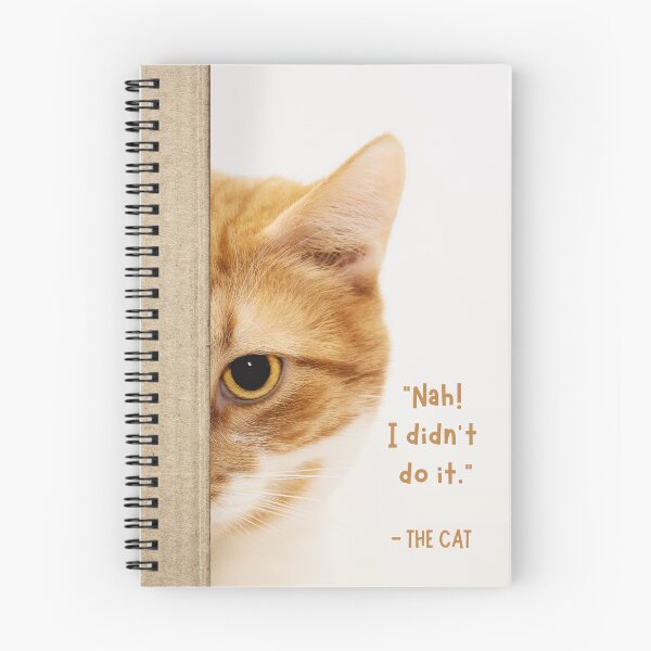 Item preview, Nah! I Didn’t Do It – Funny Cat Quote Design designed and sold by artjoyhub.