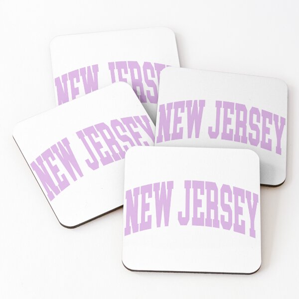 Item preview, New Jersey - College Font Curved Typography designed and sold by chosenhomes.