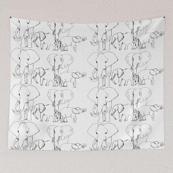 Item preview, African Elephants designed and sold by AkuaDesigns.