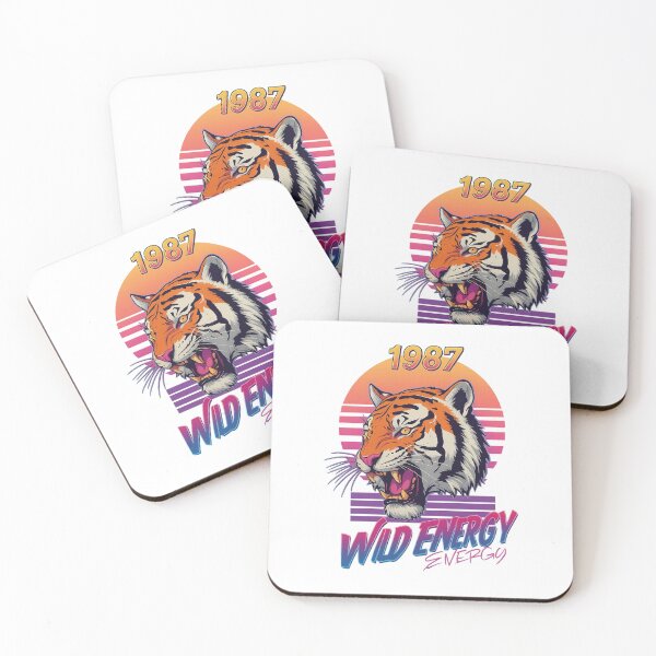 Item preview, Wild Tiger 1987 designed and sold by YonizaStudio.