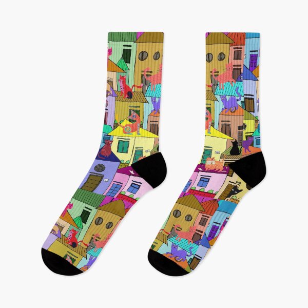 Item preview, City cats designed and sold by BritishDelights.