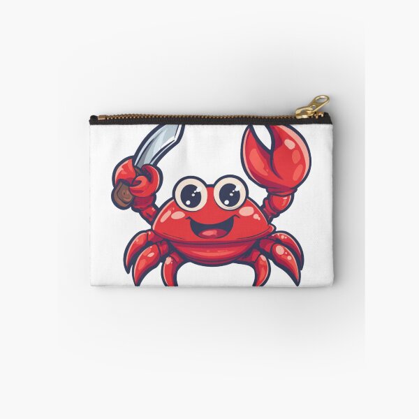 Item preview, Cute Cartoon Crab with Knife designed and sold by EastEndTownie.