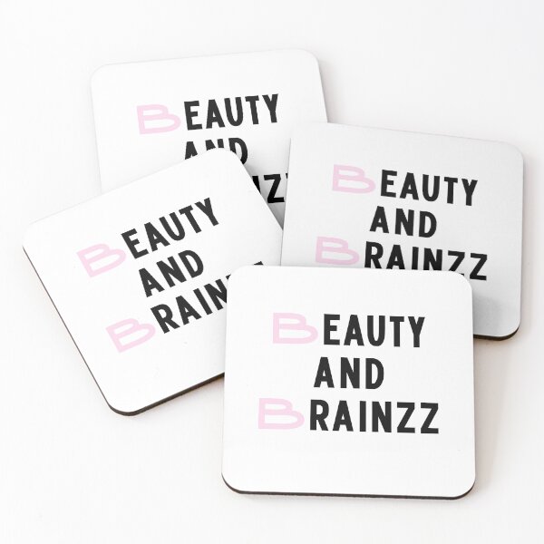 Item preview, Beauty and brains designed and sold by TheGlowRoom.