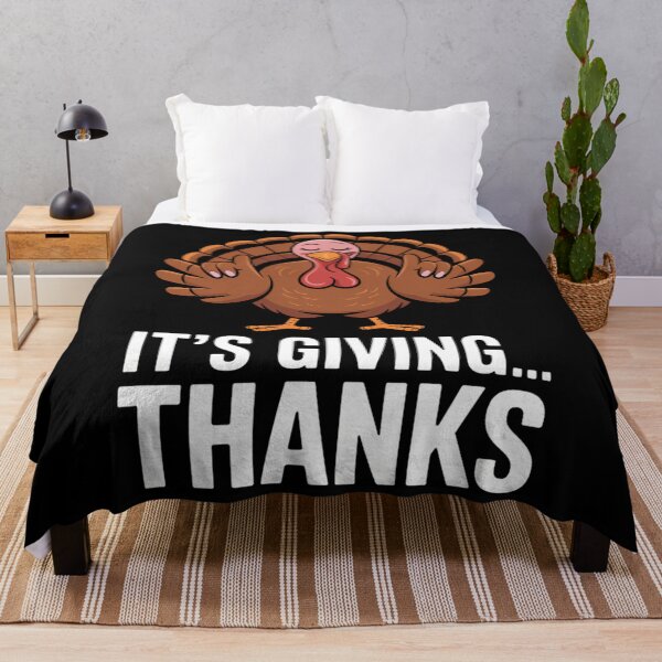 Item preview, Turkey Thanks Thanksgiving designed and sold by WalshDrawnLaugh.