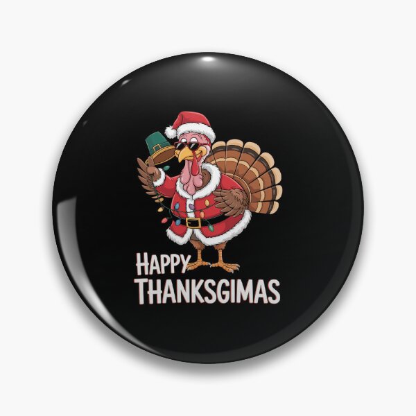 Item preview, Turkey Thanksgimas Thanksgiving Christmas designed and sold by WalshDrawnLaugh.