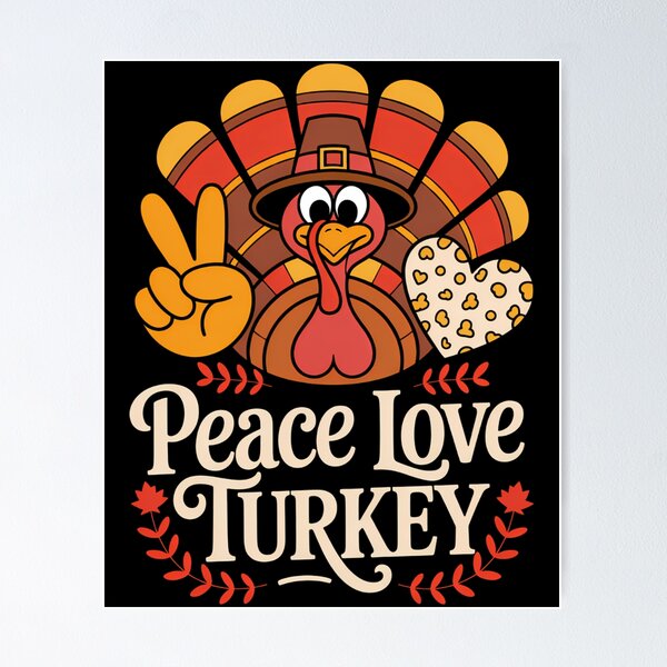 Item preview, Turkey Thanksgiving Lovers designed and sold by WalshDrawnLaugh.