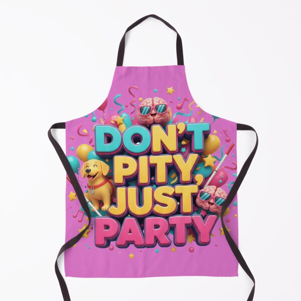 Item preview, Blind Awareness Design | Don’t Pity Just Party designed and sold by TrackinDaTrends.