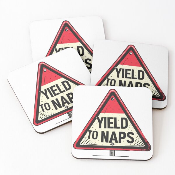 Item preview, Yield to Naps – Funny Sleep Sign designed and sold by EastEndTownie.