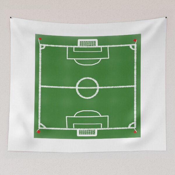 Item preview, Football Stadium Field Illustration – Soccer Pitch Design for Fans & Players designed and sold by Beautiful art store.