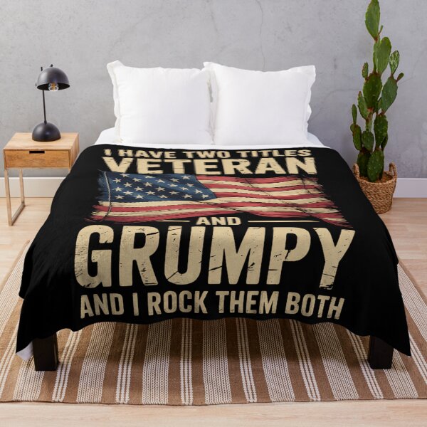 Item preview, Veteran Funny Grandpa Us Flag designed and sold by WalshDrawnLaugh.