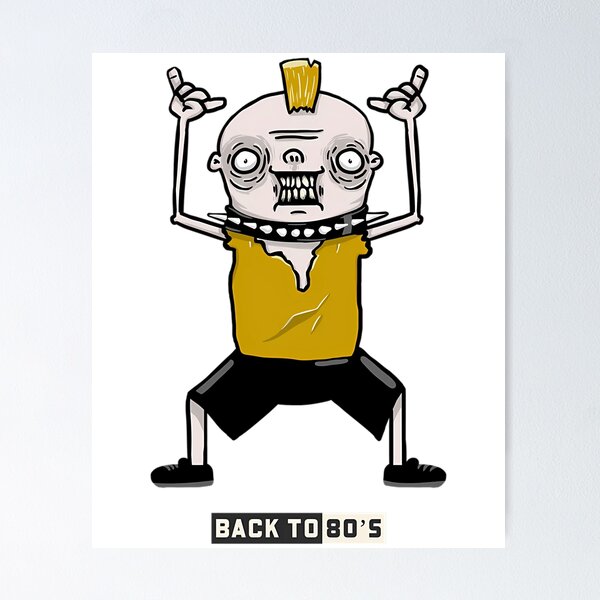 Item preview, Back To 80'S Punk Rock  designed and sold by Guytrudel.